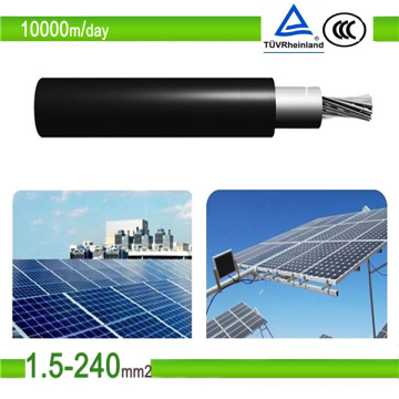 2015 Venta caliente DC de cobre estañado PV Cable solar 4mm2